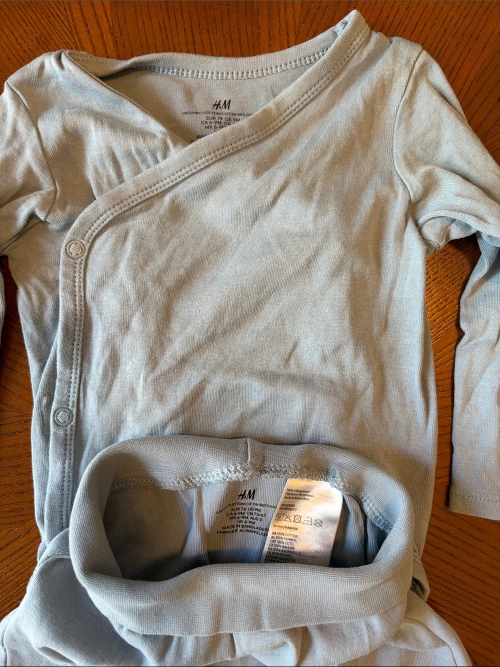 H&M bundle Long-Sleeve bodysuit and pant set